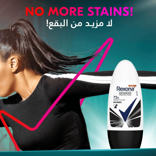 Rexona Women Antibacterial Invisible Roll-On 50ml