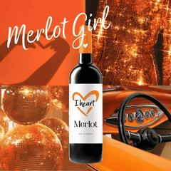 I Heart Merlot Red Wine 75cl