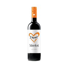I Heart Merlot Red Wine 75cl