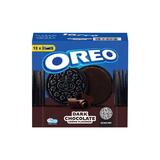 Oreo Dark Chocolate Cream Cookies 35.5g Pack of 12