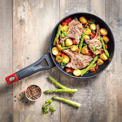 Pyrex Optima Set of 3 Frying Pans 20 + 24 + 28 cm