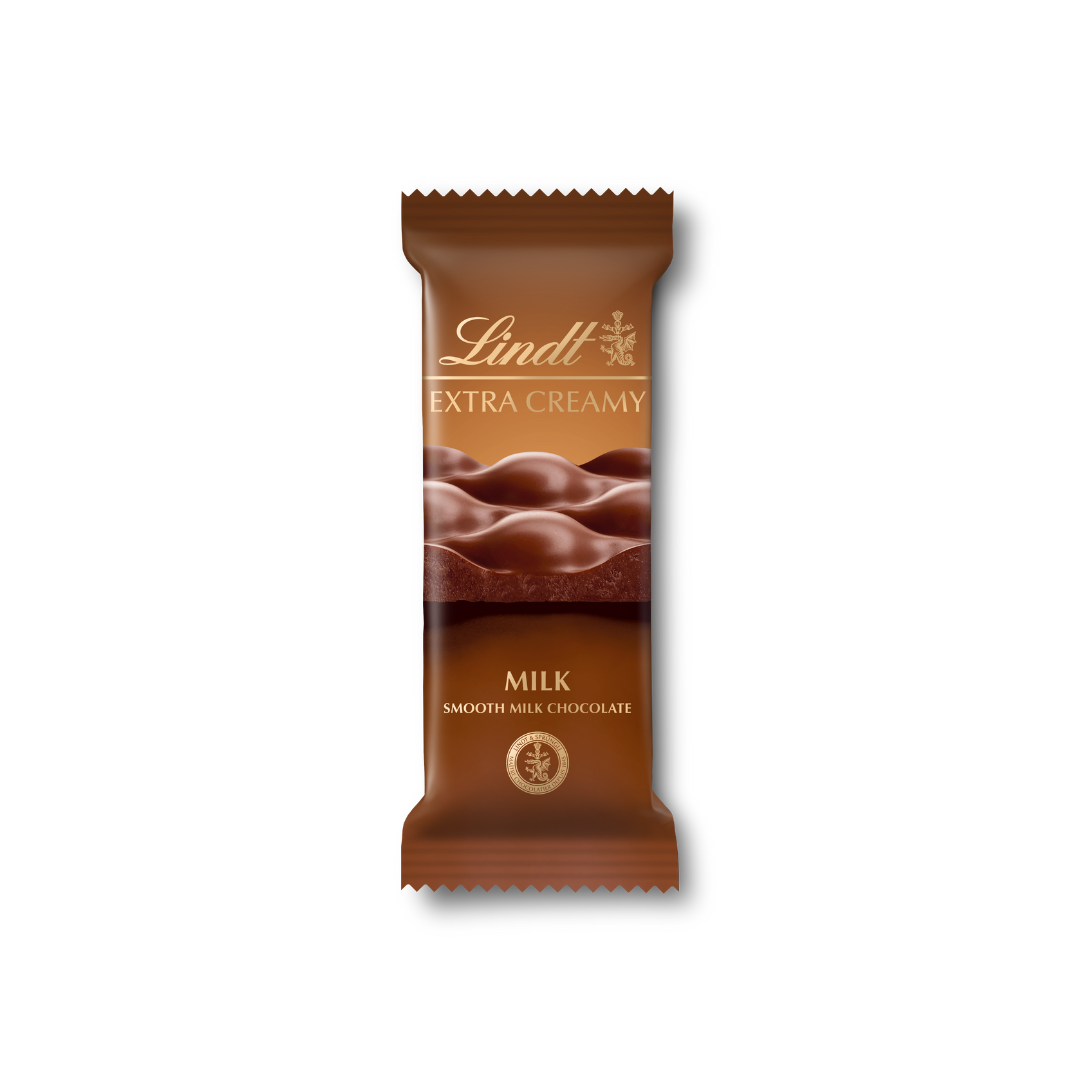 Lindt Extra Creamy Milk Chocolate 35g