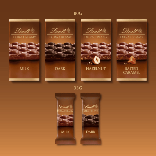 Lindt Extra Creamy Dark Chocolate 35g