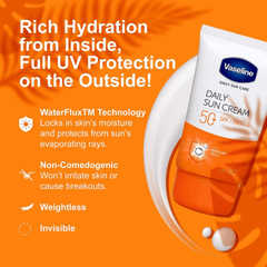 Vaseline Daily Sun Cream, SPF 50+, PA++++ 50ml
