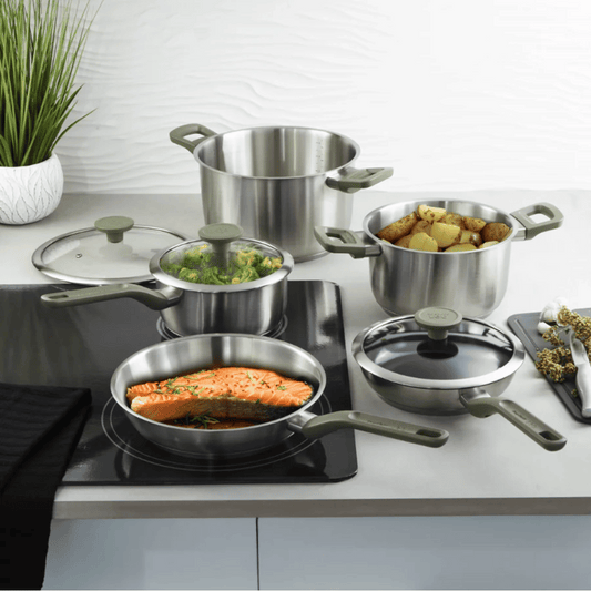 Berghoff 8 pcs Stainless Steel Cookware Set Bolt 3950637