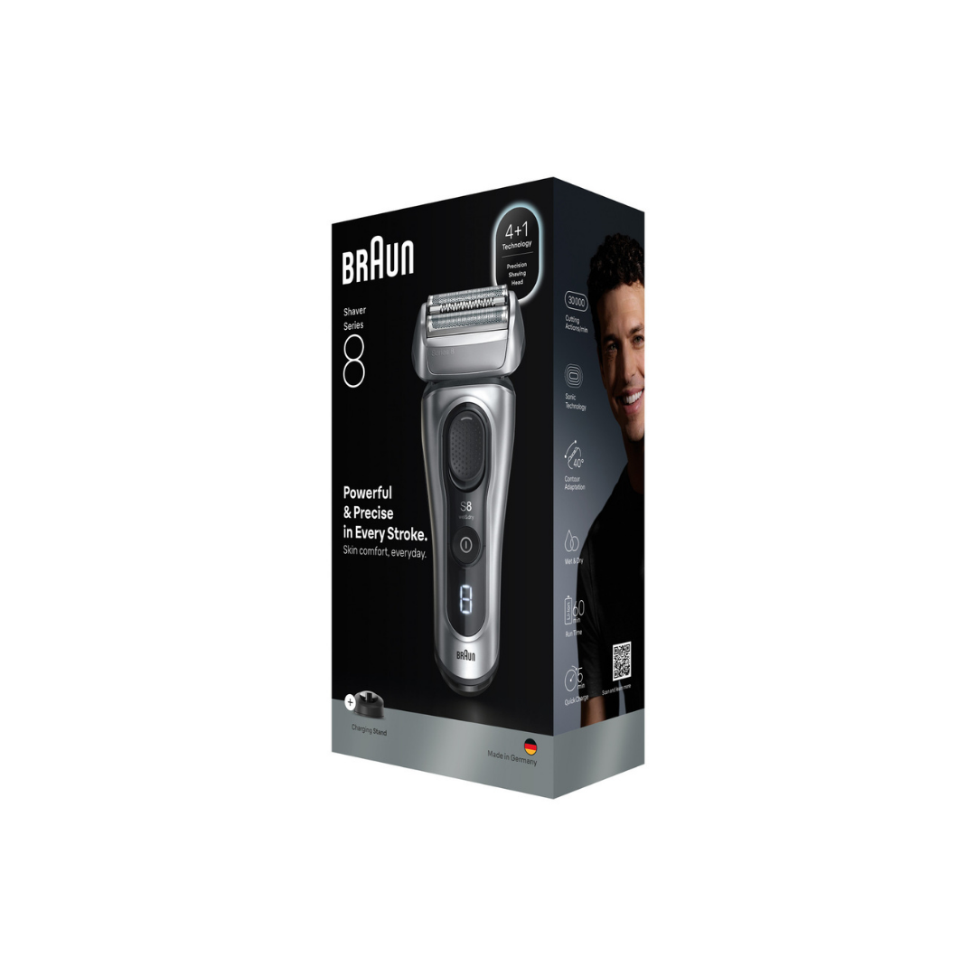 Braun Series 8 Silver Shaver, 8617S