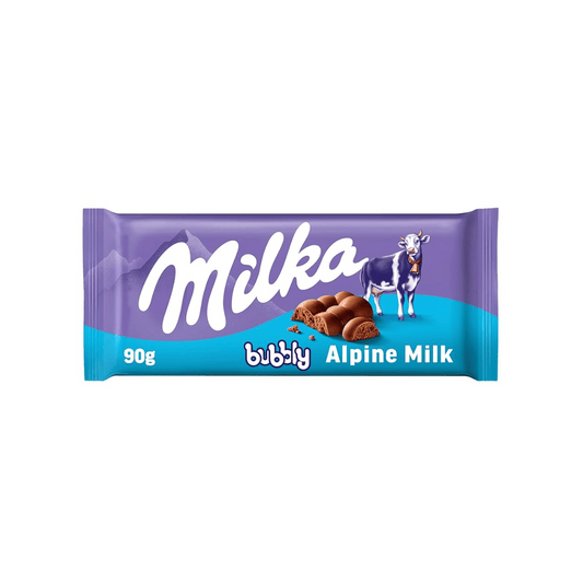 Milka Bubbly Chocolate Tablet, 90g