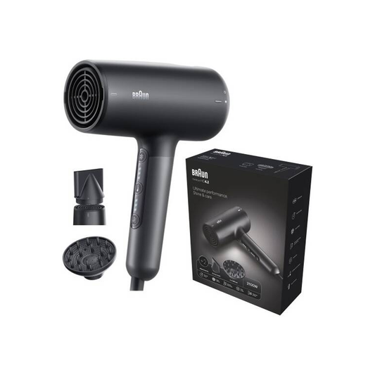 Braun Hair Dryer HD4.1 Black 2100W