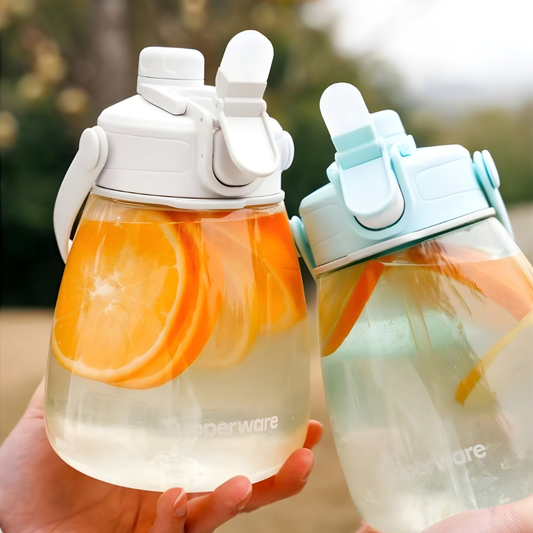 Tupperware Pot Belly Water Bottle Cotton