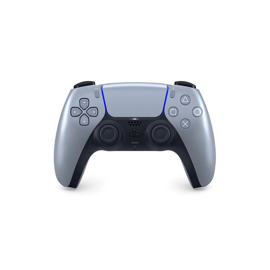 PlayStation PS5 DualSense Wireless Controller, Sterling Silver CFI-ZCT1W08X