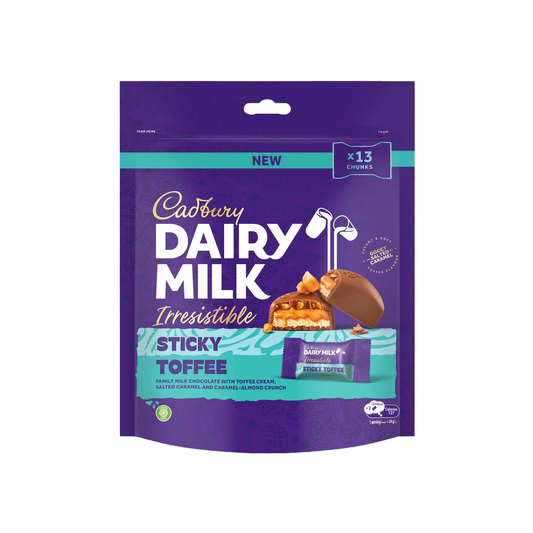 Cadbury Dairy Mini Milk Sticky Toffee 136.5g