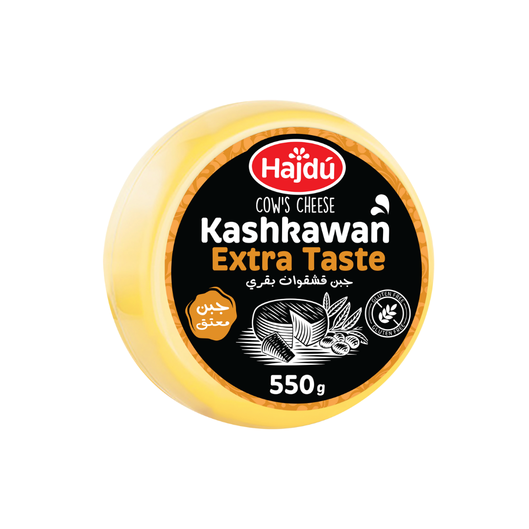 Hajdu Cow Kashkaval Cheese Extra Taste 550g