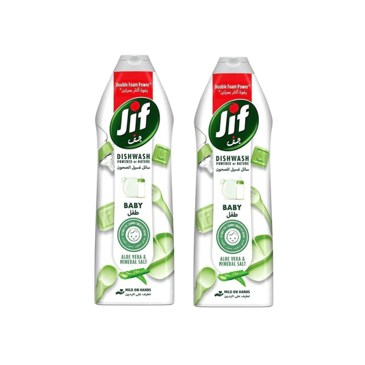 Jif Dishwashing Baby Aloe Vera & Mineral Salt 750ml, 2 @ 20% OFF