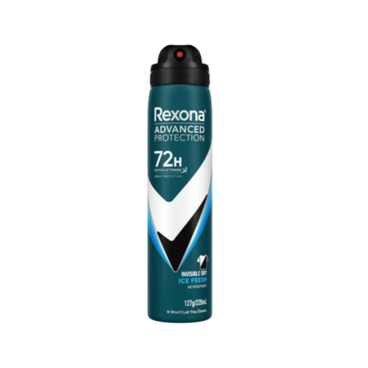 Rexona Deo Men Antiperspirant Invisible Ice Fresh 72H, 200ml