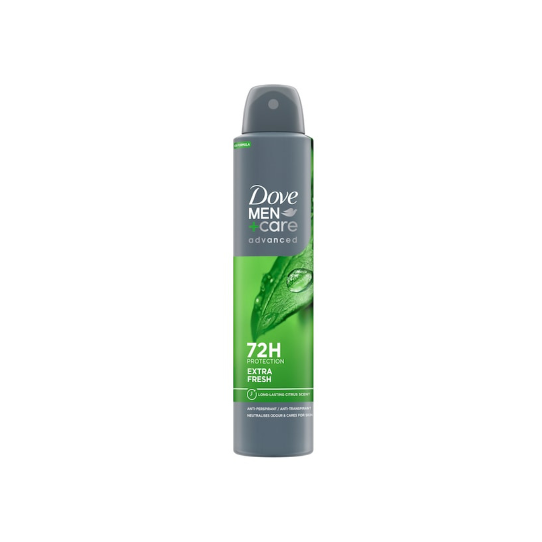 Dove Men+Care Extra Fresh Dry Antiperspirant Deodorant 72H, 250ml
