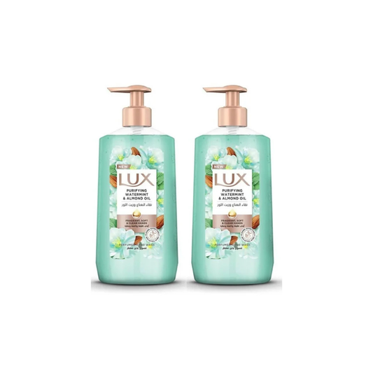 Lux Hand Wash Purify Watermint & Almond Oil 500ml, 2 @ 20% OFF