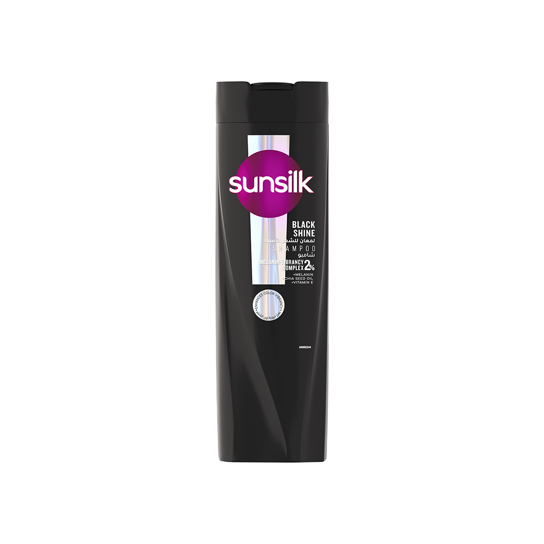 Sunsilk Shampoo Black Shine With Protein and Vit E, 350ml