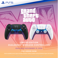 PlayStation PS5 DualSense Wireless Controller, GTA Limited Edition Black CFI-ZCT2WZHX