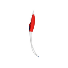 Vileda Window Squeegee, Flexible, Non-Slip Grip, Ergonomic Handle, White & Red, 3.6 x 24 x 26.7 cm 151150