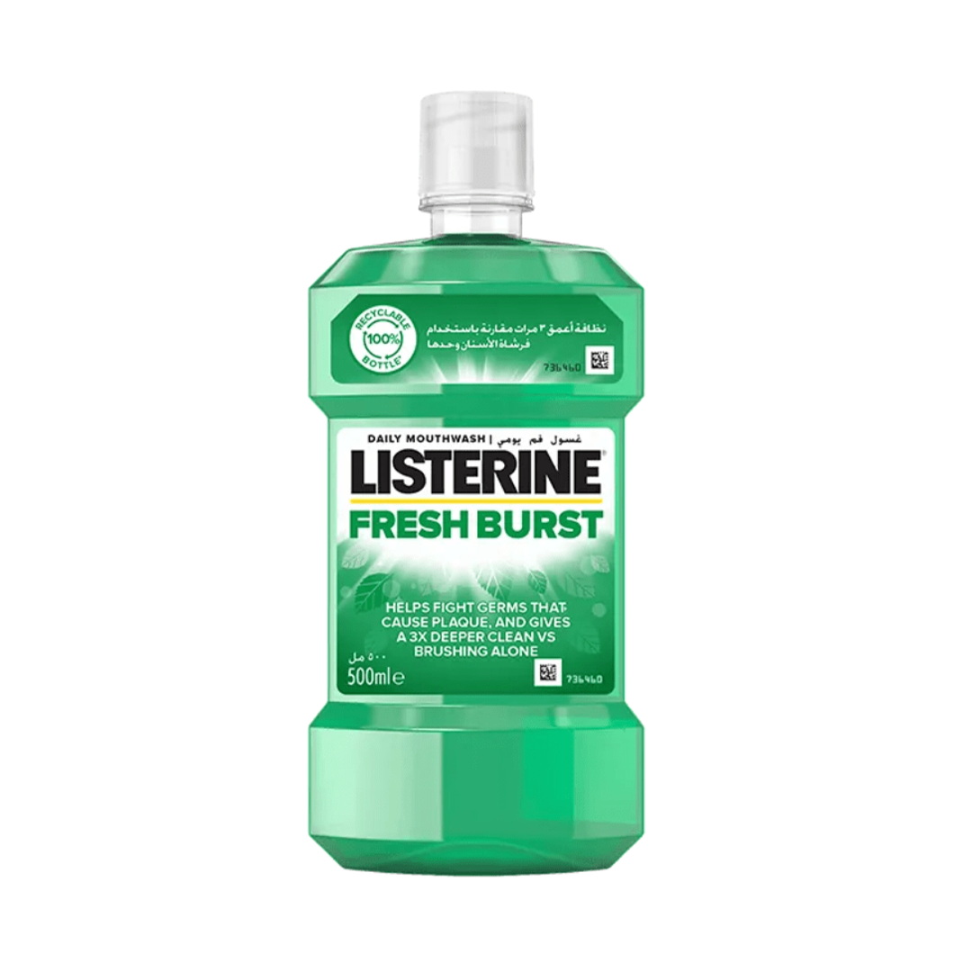 Listerine Mouthwash Fresh Burst 500ml