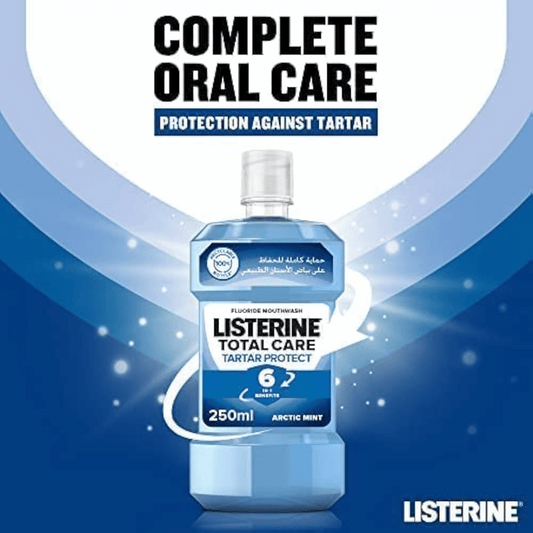 Listerine Mouthwash Total Care Antibacterial Tartar 250ml