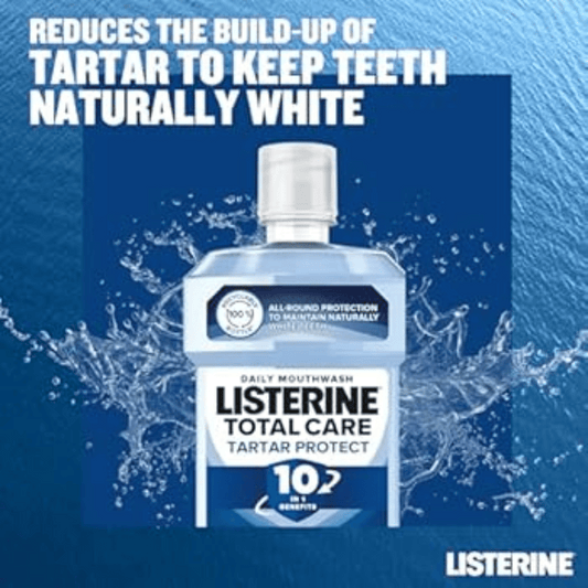 Listerine Mouthwash Total Care Tartar Protect, 500ml
