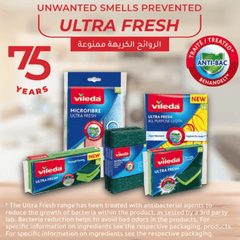 Vileda Ultra Fresh Pan Scourer, 3 Pcs