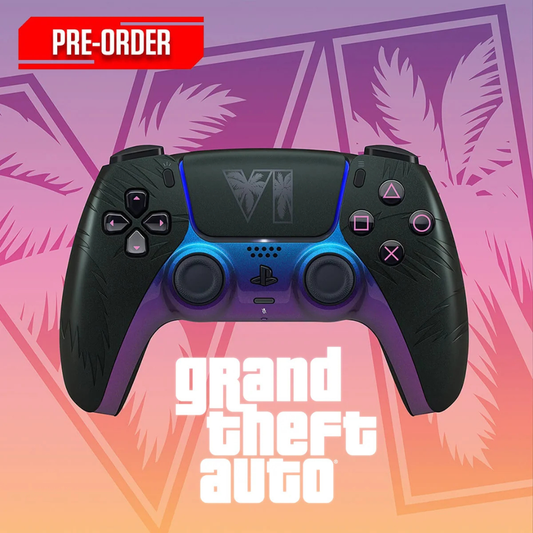 PlayStation PS5 DualSense Wireless Controller, GTA Limited Edition Black CFI-ZCT2WZHX