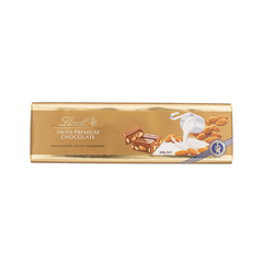 Lindt Swiss Classic Gold Milk Chocolate Almond Tablet 300g