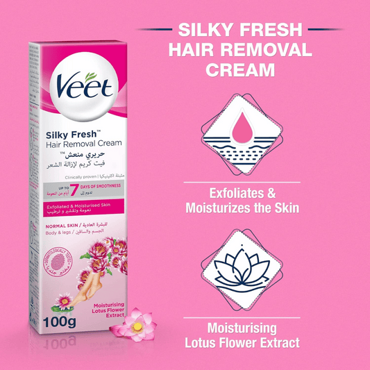 Veet Hair Removal Cream Normal Skin Body & Legs 100g
