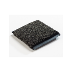 Vileda Glitzi Power Inox Metallic scouring pad, strong cleaning performance, ideal stainless steel pots, pack of 2