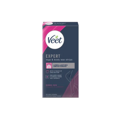 Veet Expert Legs&Body Wax Strip Normal Skin, 20S