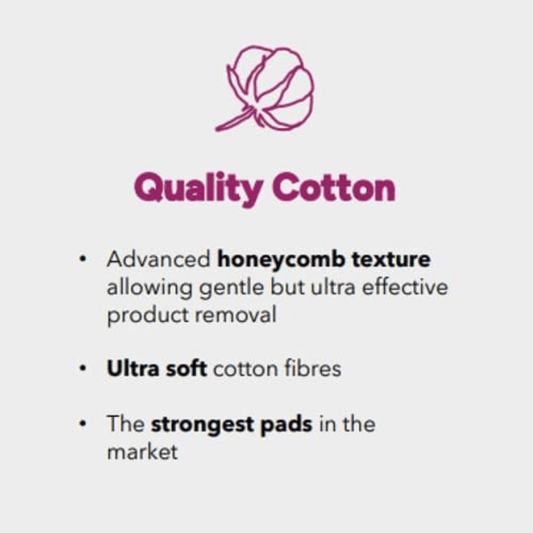 Demak'Up Expert Soft Cotton Round Pads, 70 + 14 Free