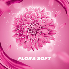 Comfort Fabric Softener Pink Flora Soft, Ultimate Care 3L