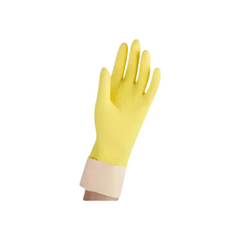 Vileda Super Grip, Durable Cleaning Gloves, Ideal all household tasks, Anti-slip pattern, Optimum handling and strong grip, Cotton lining, Size L Large, 1 pair