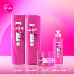 Sunsilk Shampoo Strength & Shine 600ml, 20% OFF