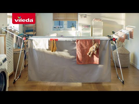 Vileda Indoor Dryer Infinity Flex Extendable, up to 30m Drying Length