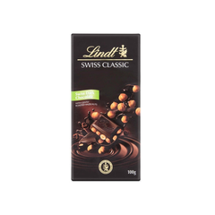 Lindt Dark Hazelnut 100G