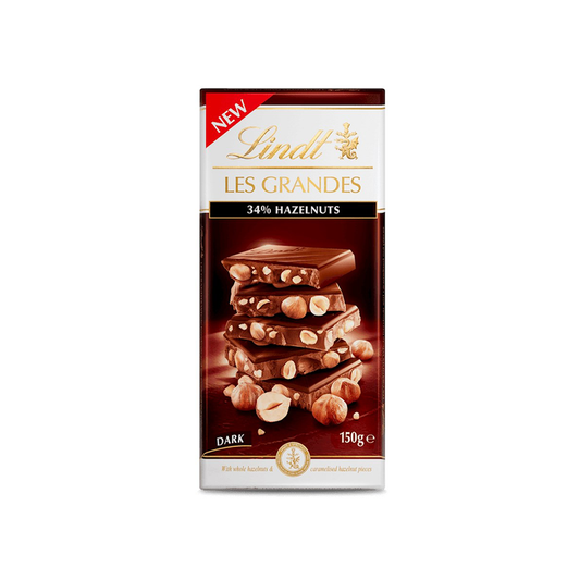 Lindt Les Grandes Dark Hazelnut 150G