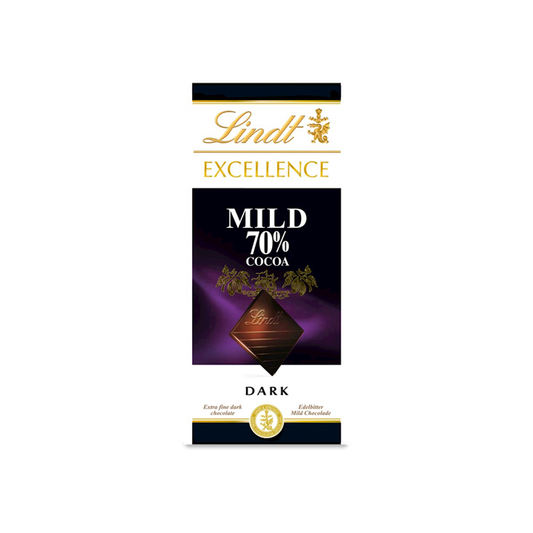 Lindt Excellence Mild 70% 100G