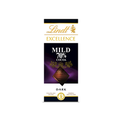 Lindt Excellence Mild 70% 100G