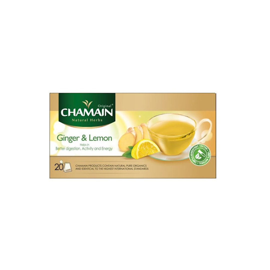 Chamain Ginger & Lemon 20S