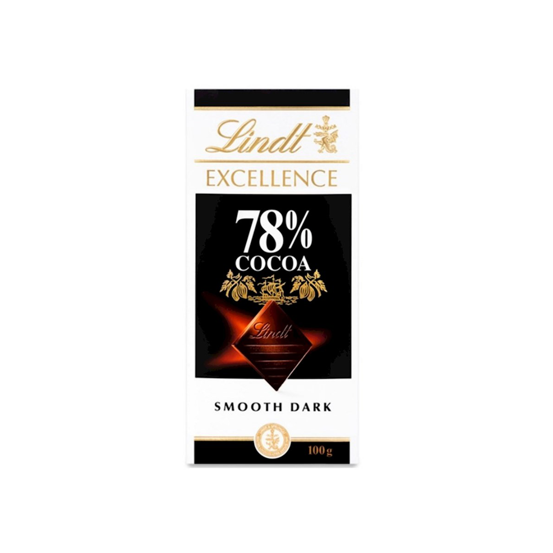 Lindt Excellence Dark 78% 100G