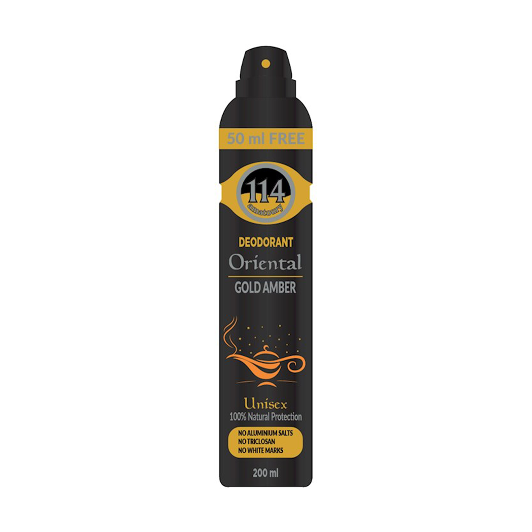 Amatoury Deo Gold Amber 150+50ML Free