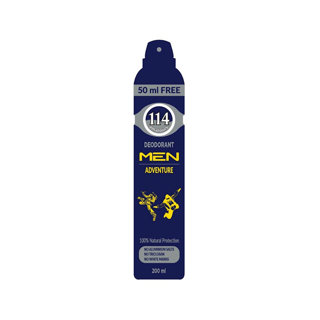 Amatoury Deodorant Adventure 150+50ml Free