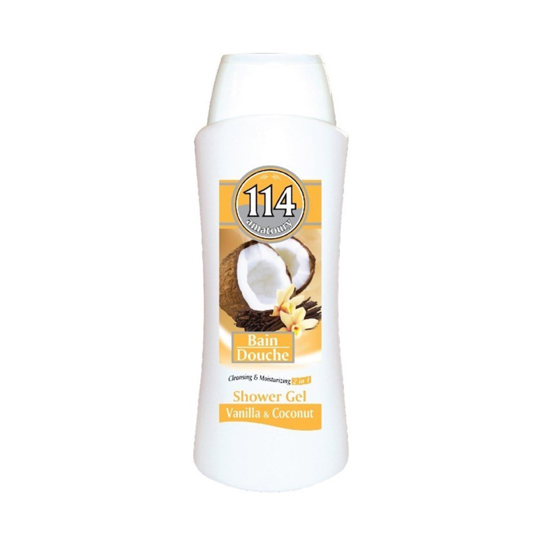 Amatoury Body Wash Vanilla & Coconut 650ml