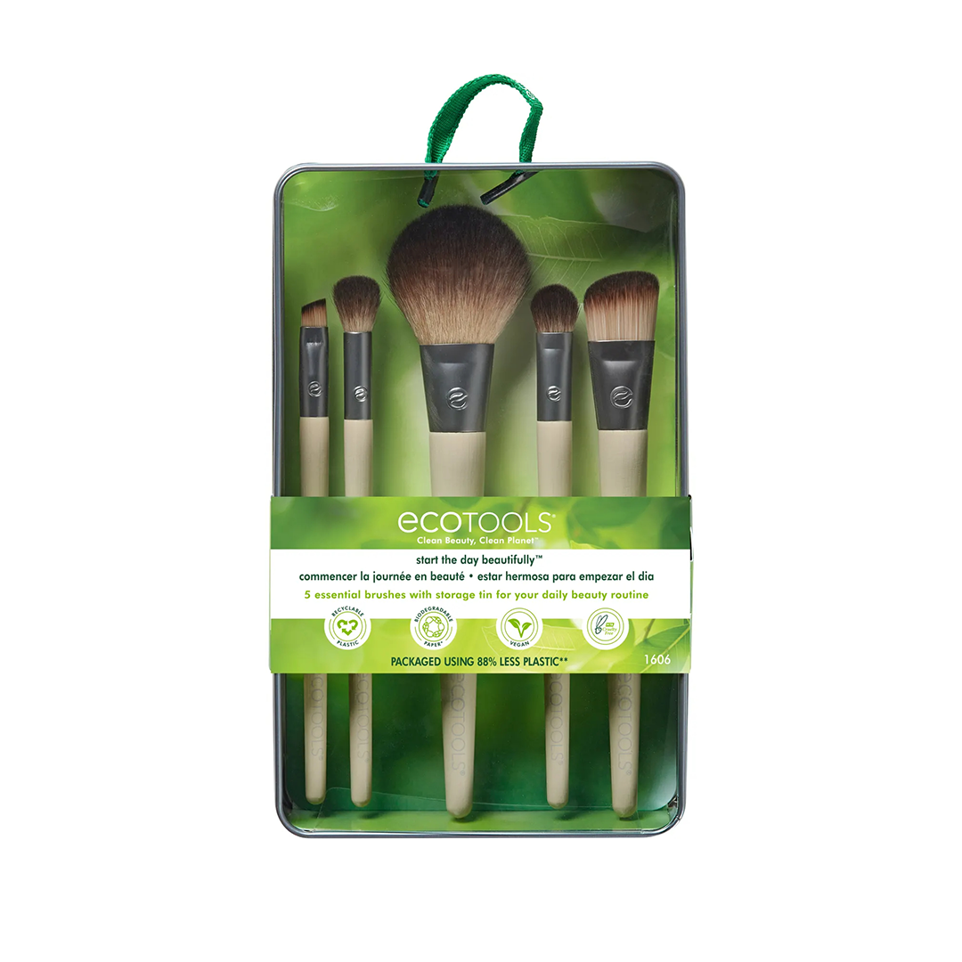 Eco Tools Brush Start The Day Beautifully Kit(5)