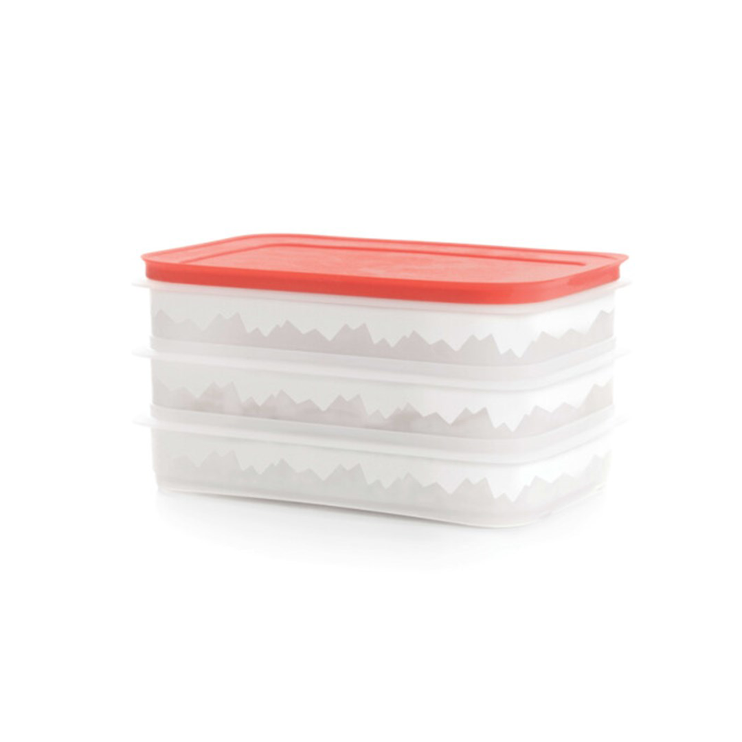 Tupperware Freezer Mates Ii Stack(3)-Wmel