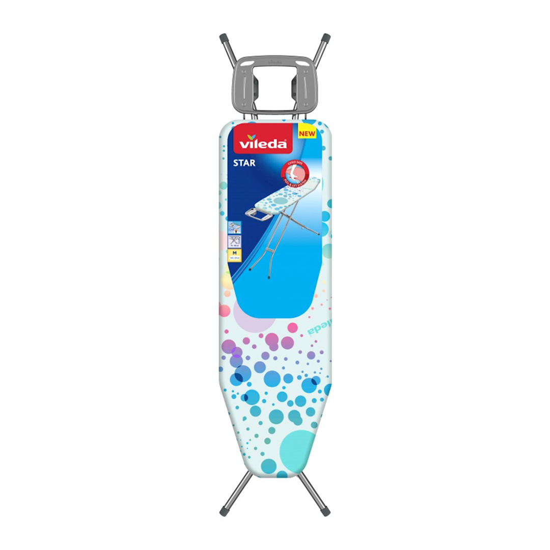 Vileda Star Blue Ironing Board Smooth