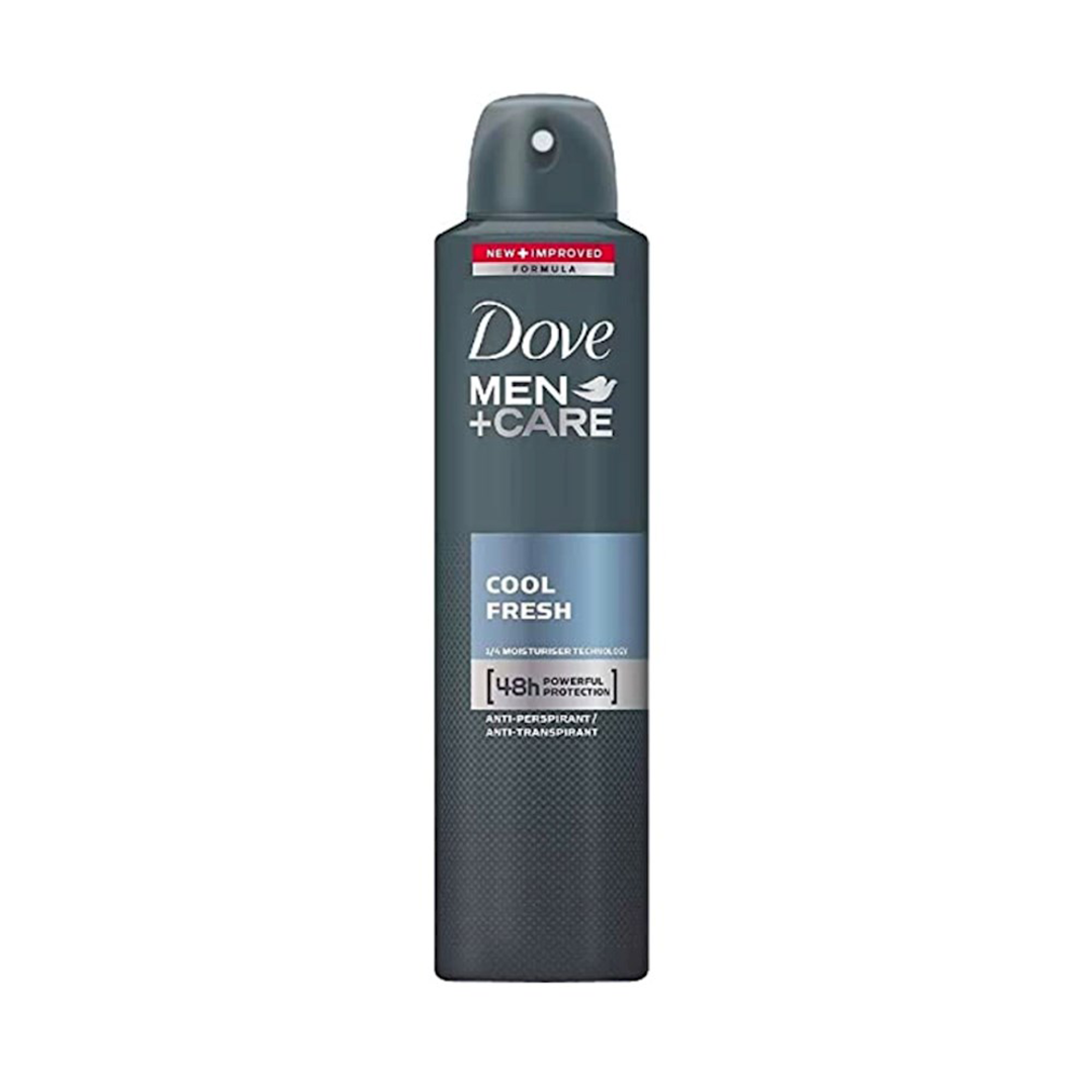Dove Men+ Care Cool Fresh Dry Antiperspirant Deodorant 48H, 250ml
